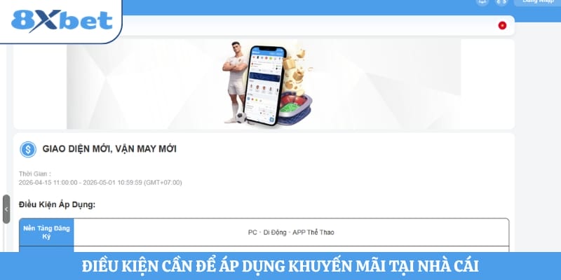 Điều kiện cần để áp dụng khuyến mãi tại nhà cái