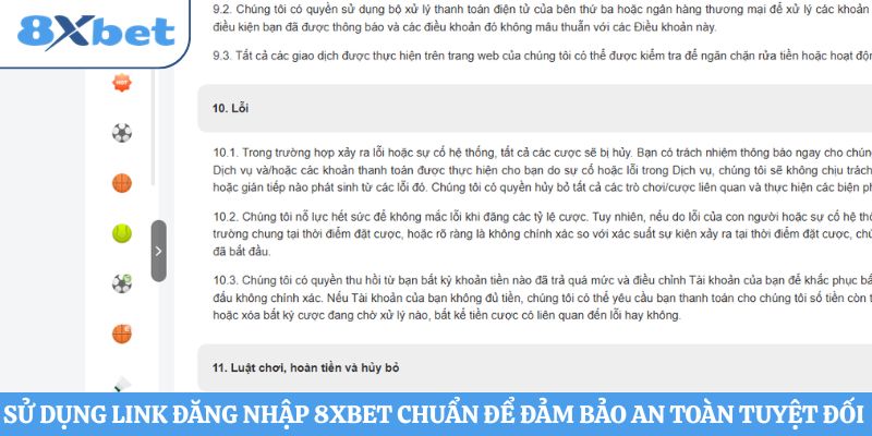 Sử dụng link đăng nhập 8xbet chuẩn để đảm bảo an toàn tuyệt đối 